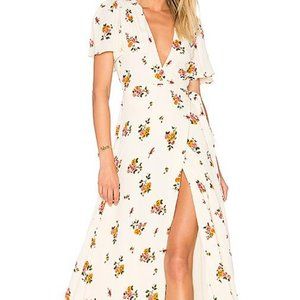 Privacy Please  Floral Plaza Kimono Maxi Size Small